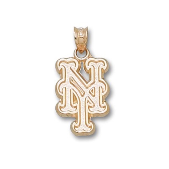 NEW YORK METS STERLING SILVER PENDANT